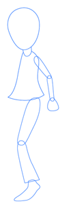 dessiner une femme - etape 2 dessiner une femme - etape 2