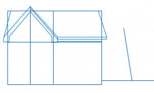 dessiner une maison - etape 2