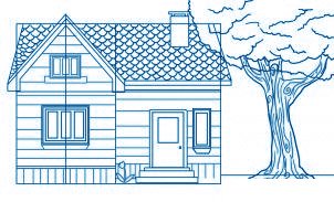 dessiner une maison - etape 6 dessiner une maison - etape 6