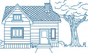 dessiner une maison - etape 8 dessiner une maison - etape 8