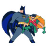dessin de Batman et Robin