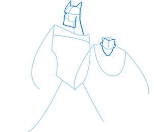 dessiner Batman et Robin - etape 3 dessiner Batman et Robin - etape 3