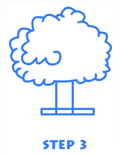 dessiner un arbre - etape 3