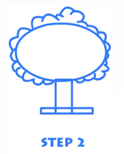 dessiner un arbre - etape 2 dessiner un arbre - etape 2
