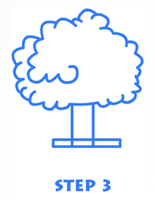 dessiner un arbre - etape 3 dessiner un arbre - etape 3