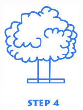 dessiner un arbre - etape 4 dessiner un arbre - etape 4
