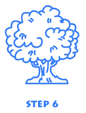 dessiner un arbre - etape 6 dessiner un arbre - etape 6