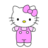 dessin de hello kitty