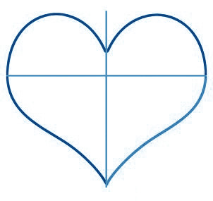 dessiner un coeur - etape 5 dessiner un coeur - etape 5