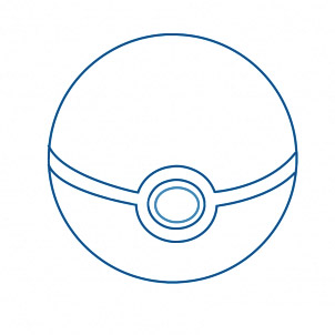 dessiner une pokeball - etape 5