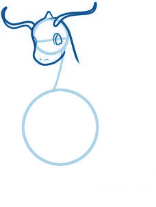 dessiner un dracaufeu le pokemon - etape 3