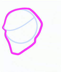 dessiner un visage de ninja - etape 2 dessiner un visage de ninja - etape 2