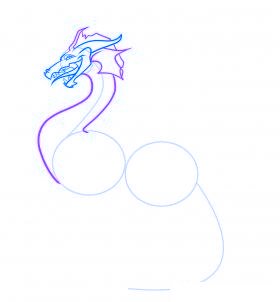 comment dessiner un dragon - etape 5