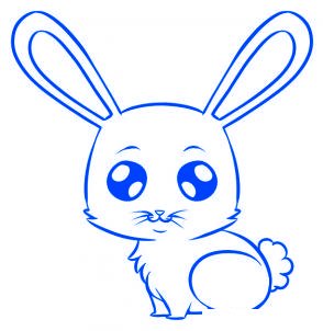 dessiner un lapin - etape 6