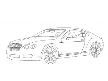 Bentley on Comment Dessiner Une Voiture Bentley Allodessin
