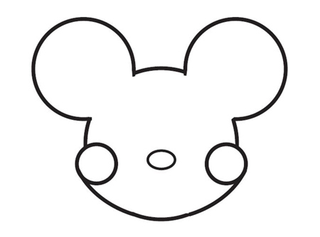 dessiner Mickey de disney - etape 5