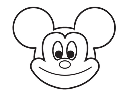 dessiner Mickey de disney - etape 7