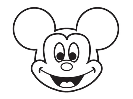 dessiner Mickey de disney - etape 8