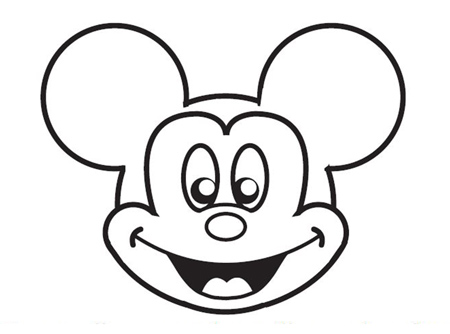 dessiner Mickey de disney - etape 9