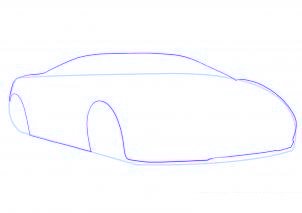 dessiner une voiture de sport Lamborghini - etape 2 dessiner une voiture de sport Lamborghini - etape 2