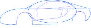 dessiner une voiture de course Ferrari 599 GTO - etape 2 dessiner une voiture de course Ferrari 599 GTO - etape 2