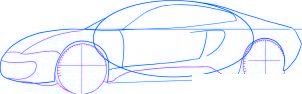 dessiner une voiture de course Ferrari 599 GTO - etape 3 dessiner une voiture de course Ferrari 599 GTO - etape 3