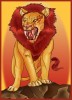 dessin de lion de dessin anime