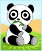 dessin de panda de dessin anime