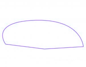 dessiner une voiture decapotable - etape 1