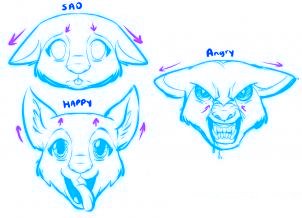 dessiner un chien de dessin anime - etape 1 dessiner un chien de dessin anime - etape 1