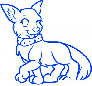 dessiner un chien de dessin anime - etape 13 dessiner un chien de dessin anime - etape 13