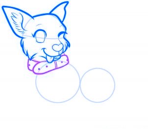 dessiner un chien de dessin anime - etape 8 dessiner un chien de dessin anime - etape 8