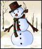 dessin de bonhomme de neige