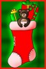 dessin de chaussette de noel