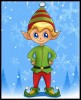 dessin elfe de noel