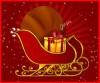 dessin de traineau du pere noel