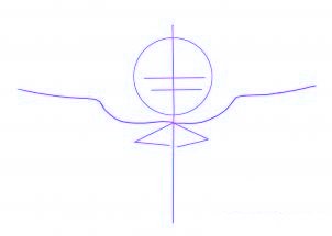 dessiner un ange de noel - etape 1 dessiner un ange de noel - etape 1