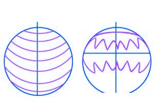 dessiner des boules de noel - etape 2