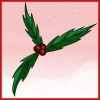 dessin de houx de noel