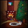 dessin de scene de noel