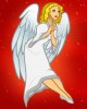 dessin des anges de noel