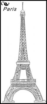 comment dessiner la tour eiffel