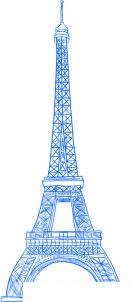 dessiner une tour eiffel - etape 6