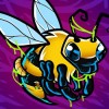 dessin abeille zombie