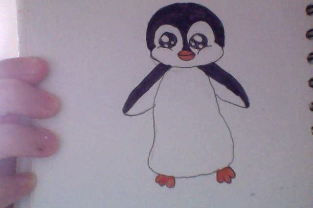 Comment Dessiner Un Bébé Pingouin Allodessin