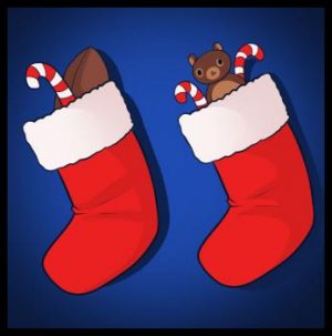 Comment dessiner des chaussettes de noël – AlloDessin