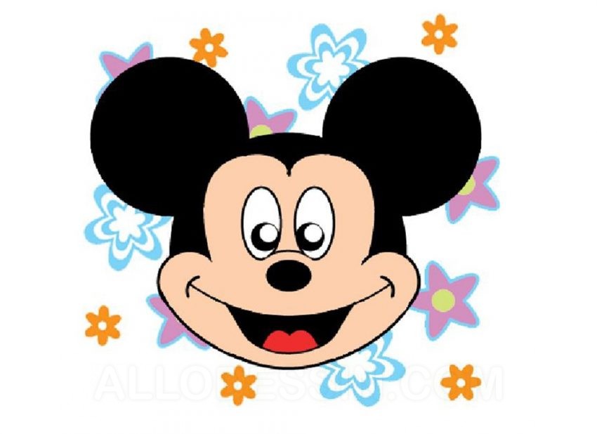 dessin de mickey terminé